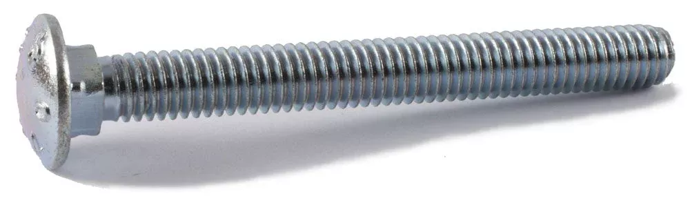 1/2-13 x 12 A307 Grade A Carriage Bolt Zinc Plated