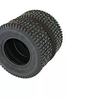 13x6.50-6 4 Ply Turf Tires for Lawn & Garden Mower (Set of Two)