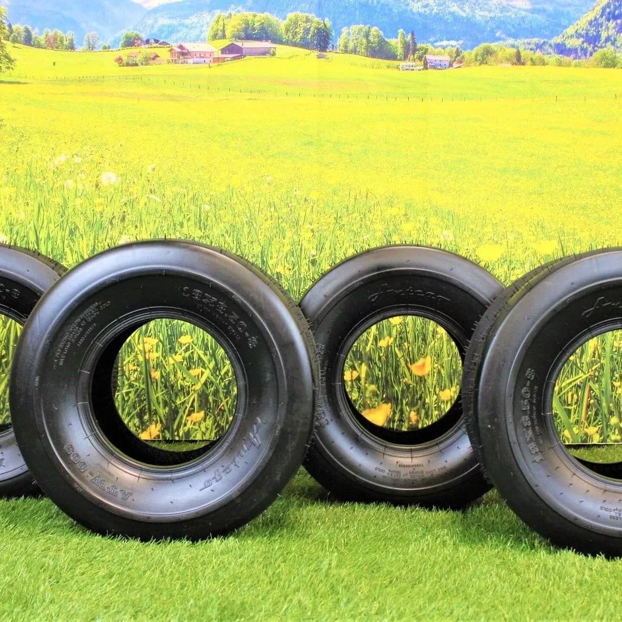 18x8.50-8 4 Ply Turf Tire for Golf Cart (Set of 2)