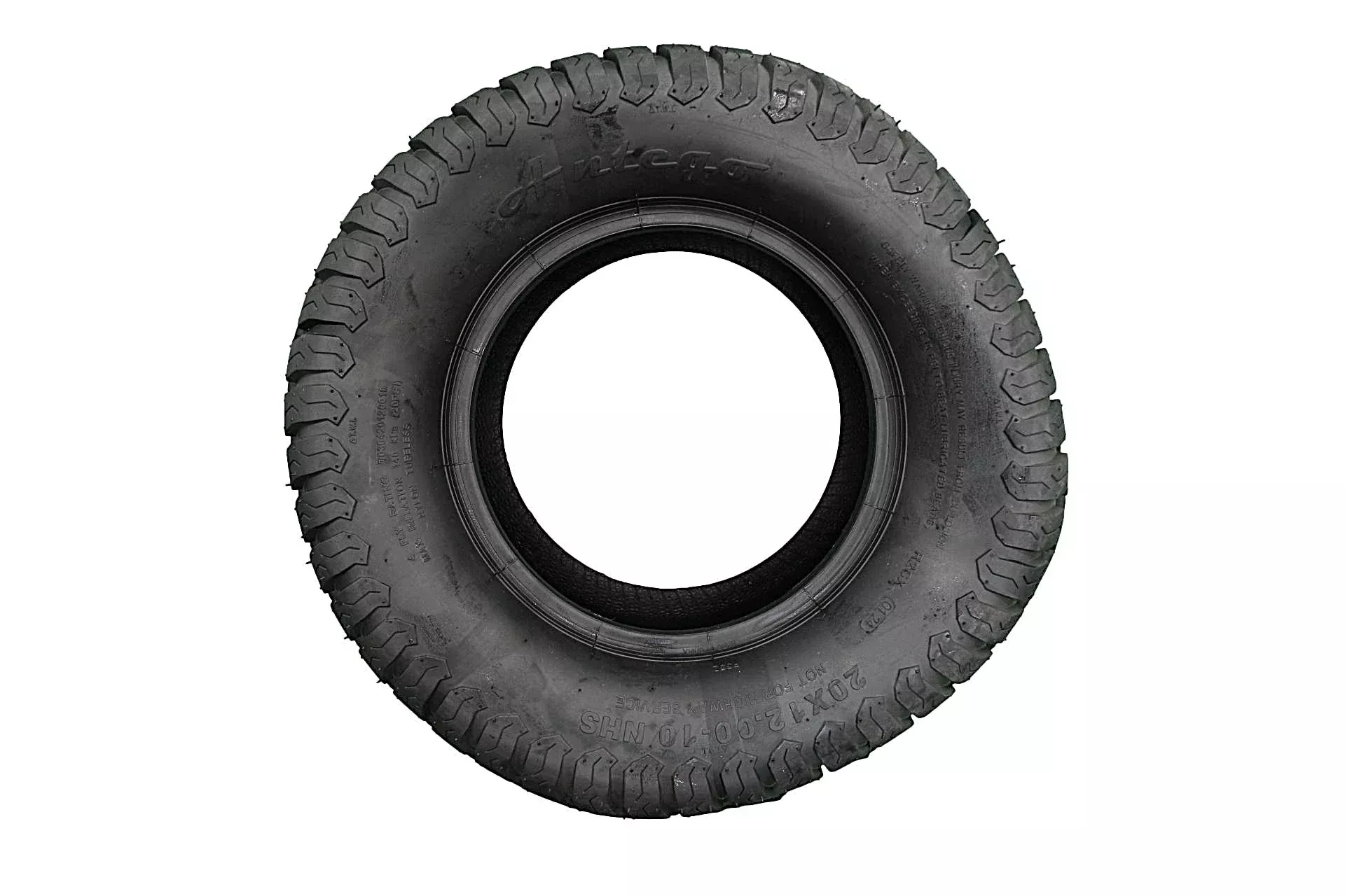 20x12.00-10 ATW-003 Tires (Replacement tire for Hustler Raptor 54", 60" SD and SDX and Others) Lawn Mower/Zero Turn Tire (Set of 2 )