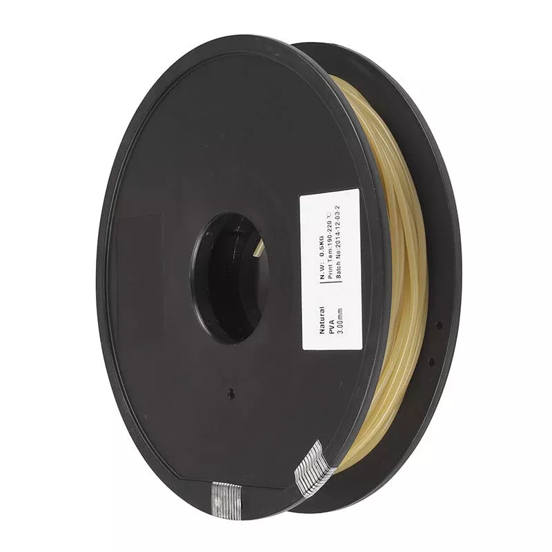 [Open Box] Natural, Water Soluble PVA 1.75mm Filament 0.5kg/1.1lb