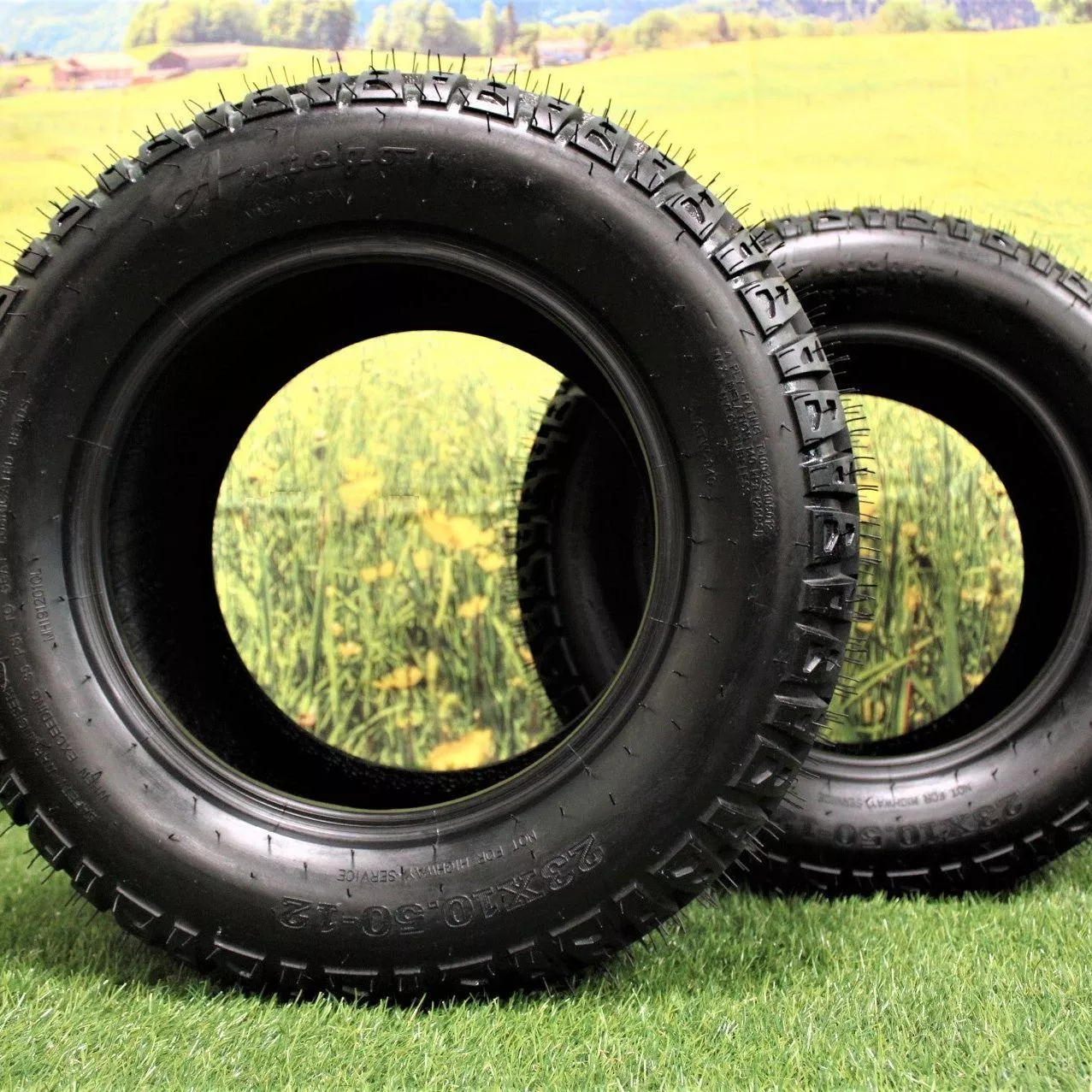 (Set of 2)23x10.50-12 ATW-040 Commercial Zero Turn Lawn Mower Tire