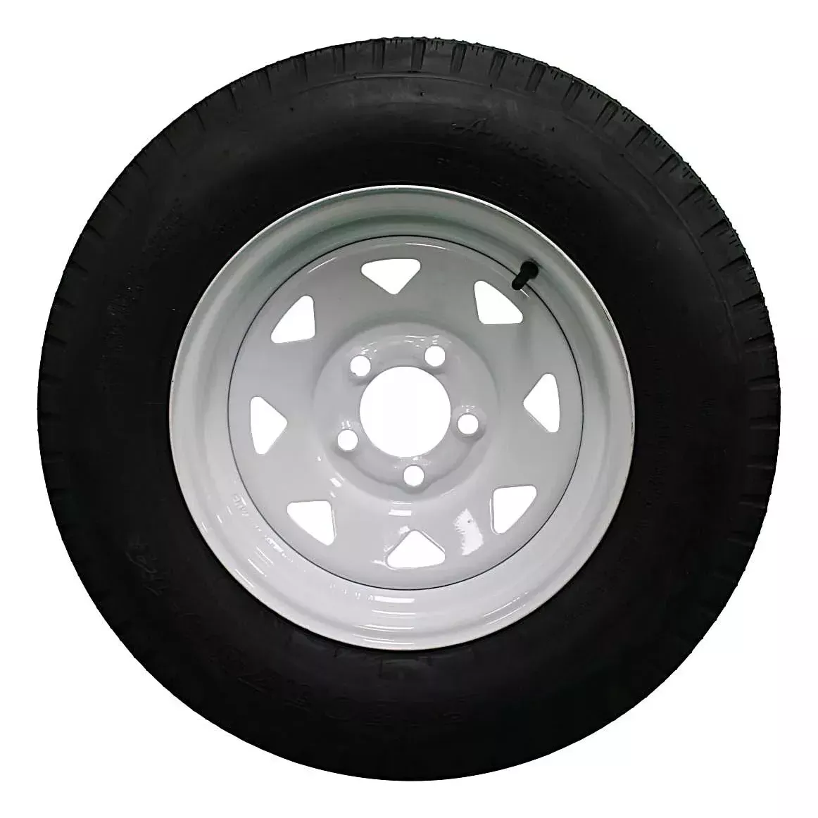 (Single Assembly) Antego Tire and Wheel205/75D14 Highway Terrain – 14.0-Inch Rim, 6-Ply-Ply Strength, Load 100.0, Speed M – Heavy-Duty Trailer Tire | A140554020116206ST20575D14