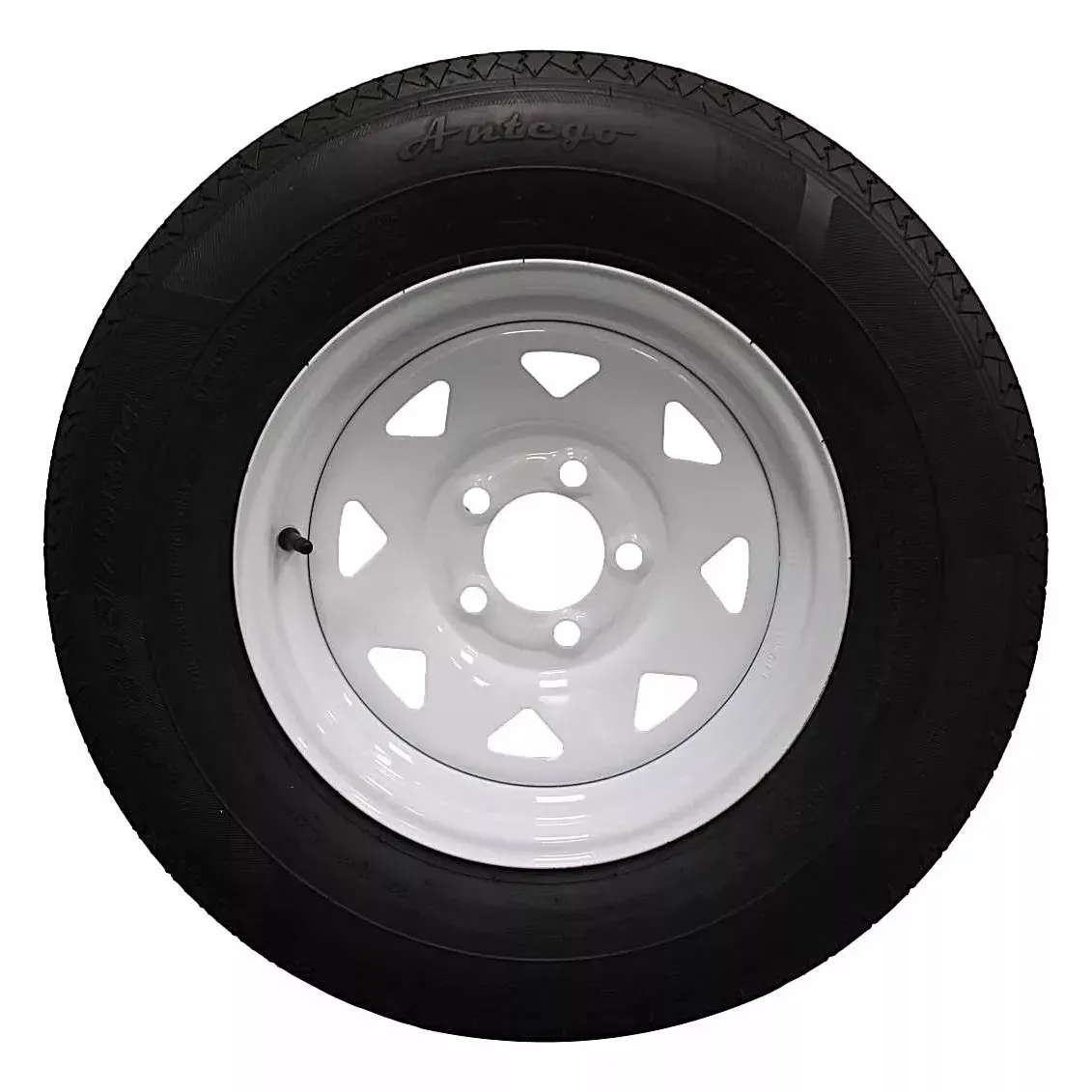 (Single Assembly) Antego Tire and Wheel205/75R14 Highway Terrain Assembly – Optimized for High Load Performance, 14.0-Inch Rim, Load 105.0, Speed M | A140554020116108ST20575R14