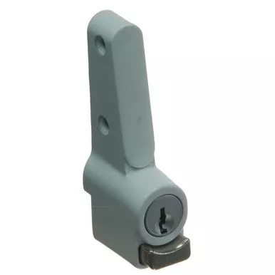 Whitco Sliding Aluminium Pushlock Window Lock-White W2201316C4